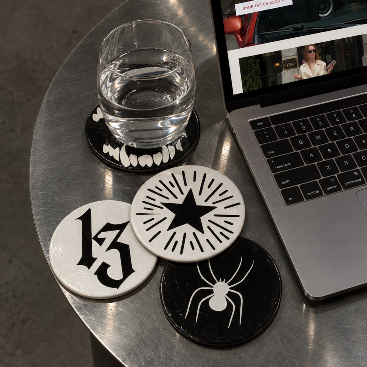R02 / No.09 - Dark Ritual Coaster Set
