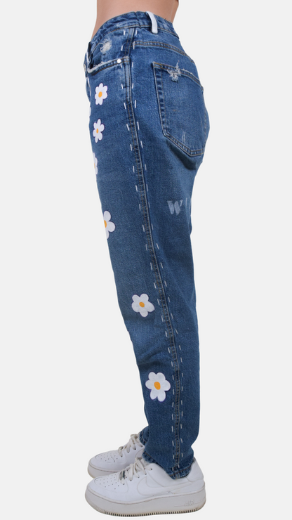 Wild fire /  Wild flower Jeans