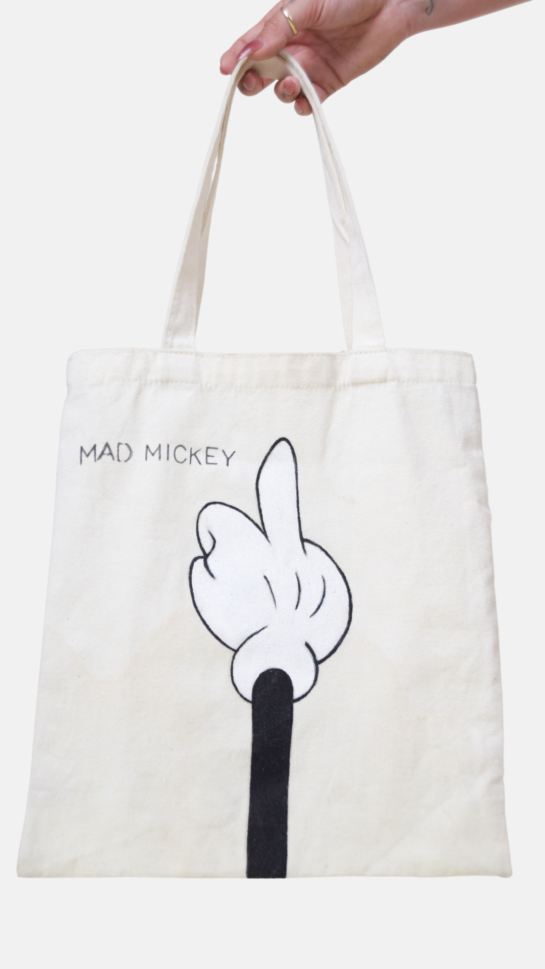 Mad Mickey tote bag