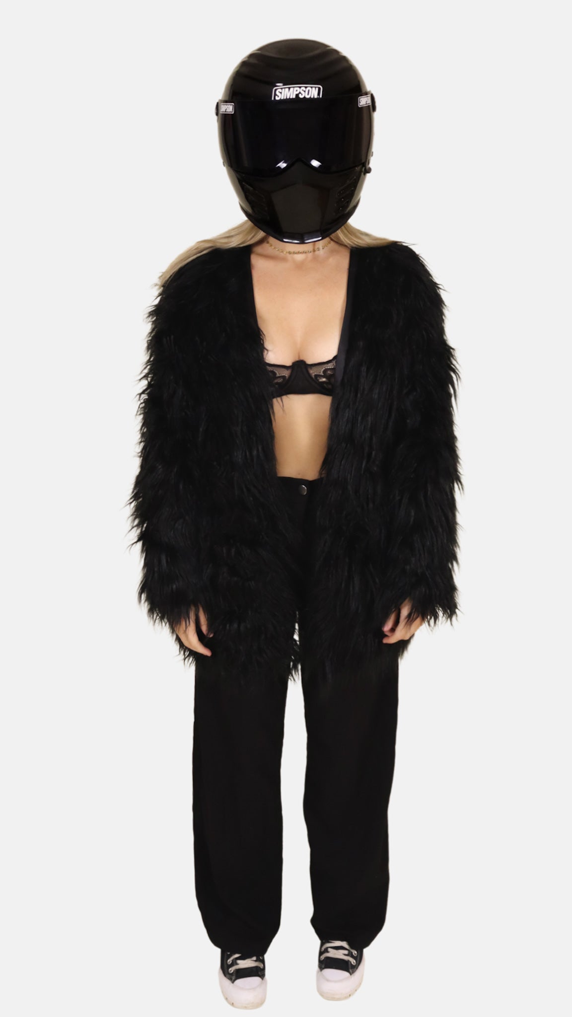 Faux fur textured Jacket