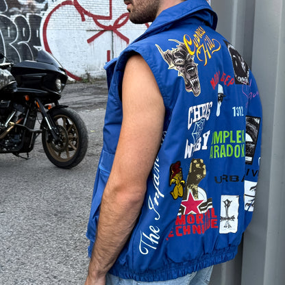 R02 / No.01 - Blue Nonconformist Vest