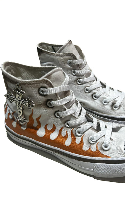 Burn by the cold Converse