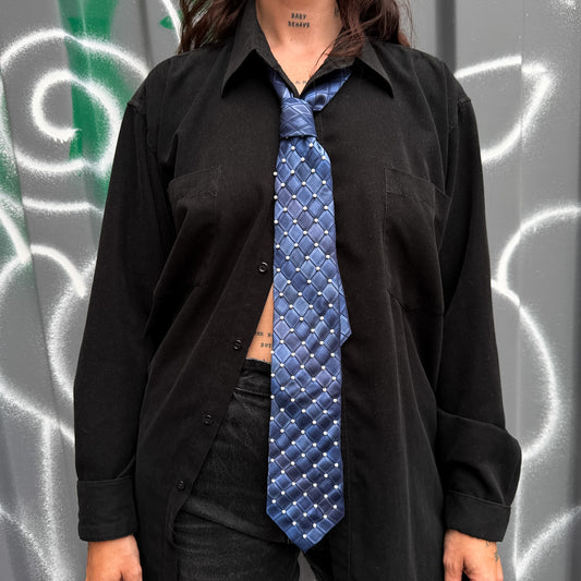 R01 / No.11 - Royal Blue Pearl Tie