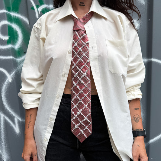 R01 / No.13 - Pink Pearl Tie