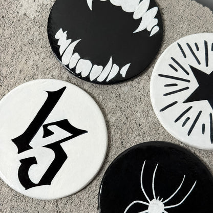 R02 / No.09 - Dark Ritual Coaster Set