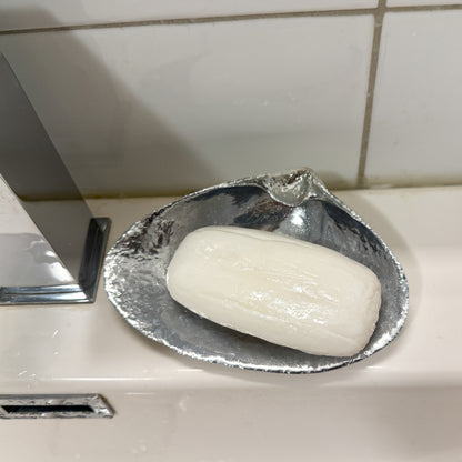 R02 / No.07 - Chrome Shell Soap Dish