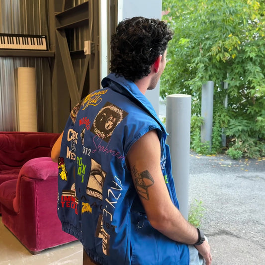 R02 / No.01 - Blue Nonconformist Vest
