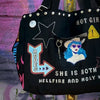 Custom "Hot Girl Club" cowgirl tote bag by CMPLX for Joanie, Complex Paradox custom work