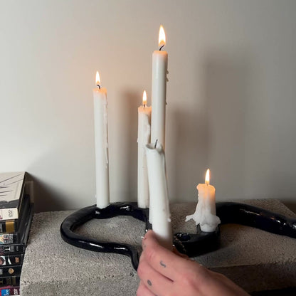 R02 / No.12 - Snake Candle Holder